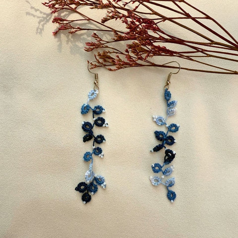 Knots to Node Bluebell Trail Earrings