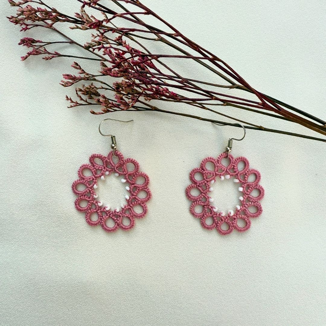 Knots to Node Boho Rosette Earrings - Suspire