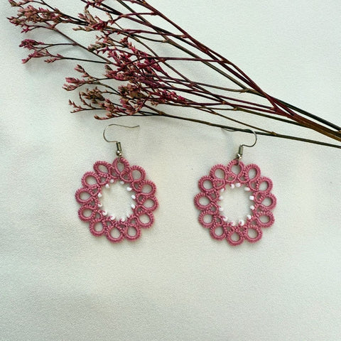 Knots to Node Boho Rosette Earrings
