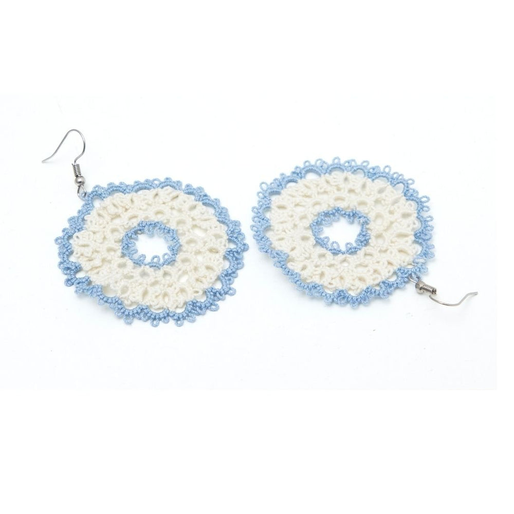 Knots to Node Frost Loop Earrings