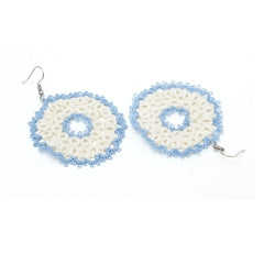 Knots to Node Frost Loop Earrings