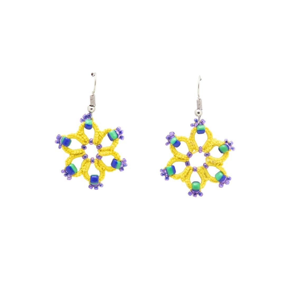 Knots to Node Spring Radiance Earrings - Suspire