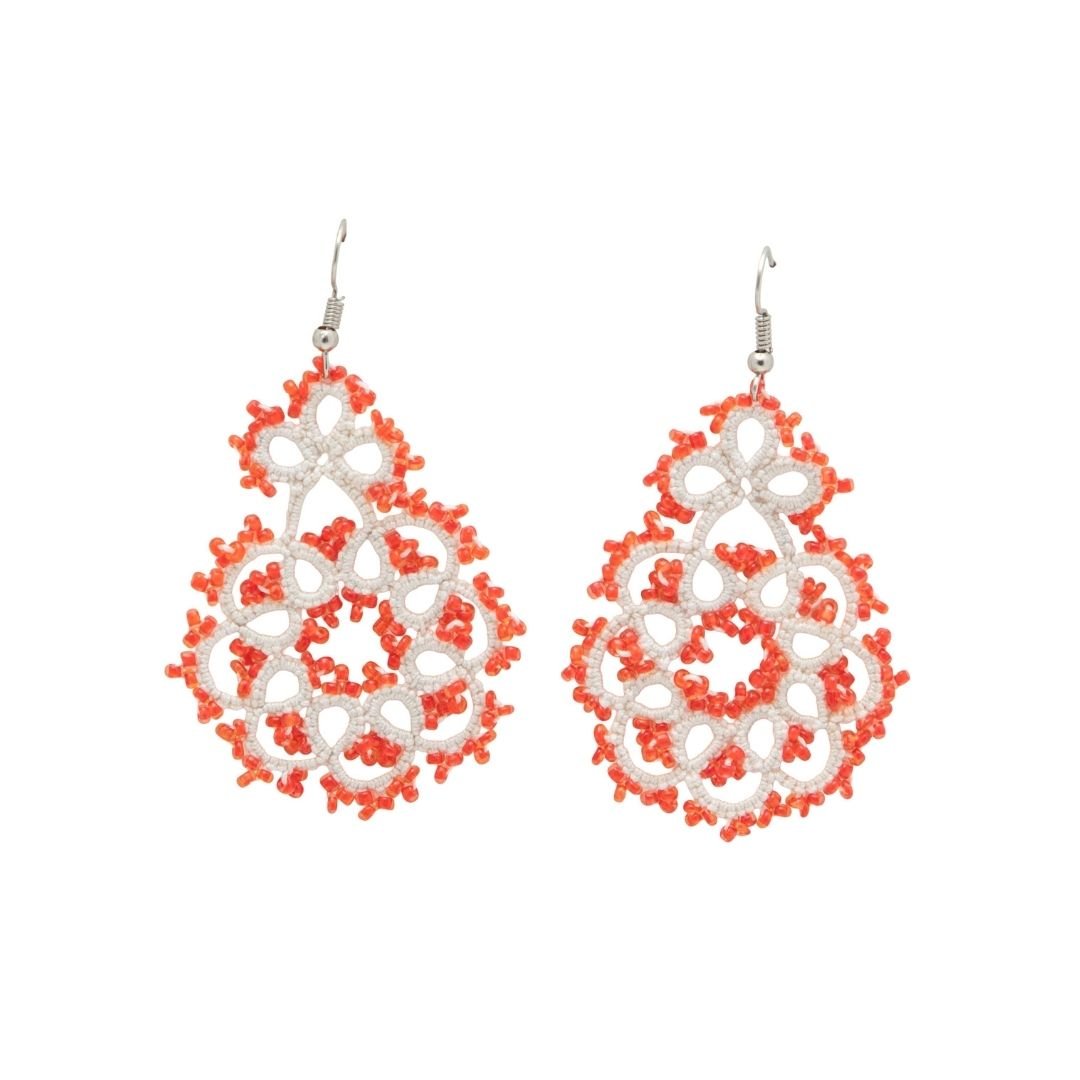 Knots to Node Tangerine Twist Earrings - Suspire