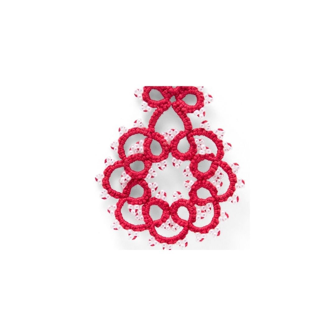 Knots to Node Winterberry Lace Earrings - Suspire