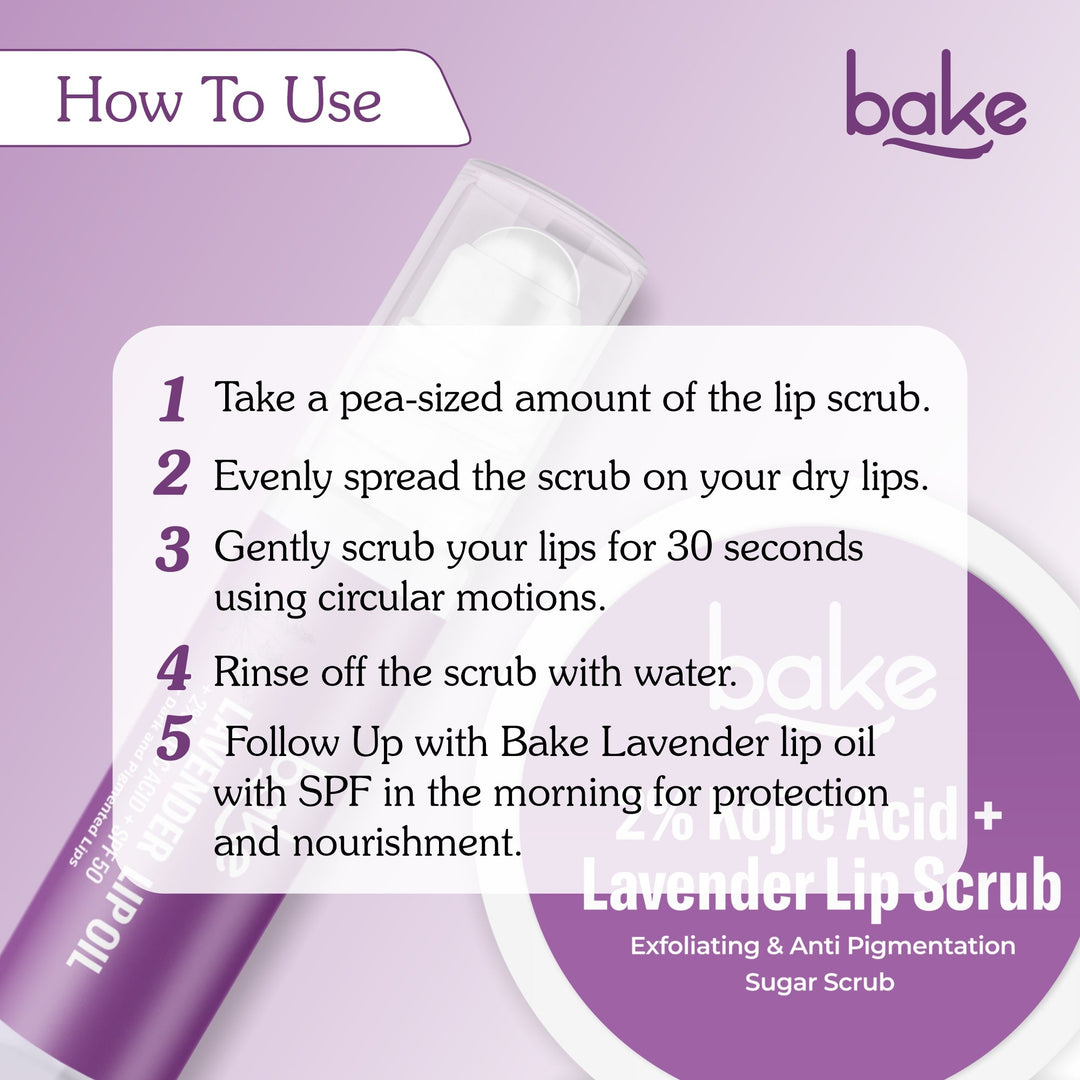 Kojic Acid Lavender Lip Kit - Suspire