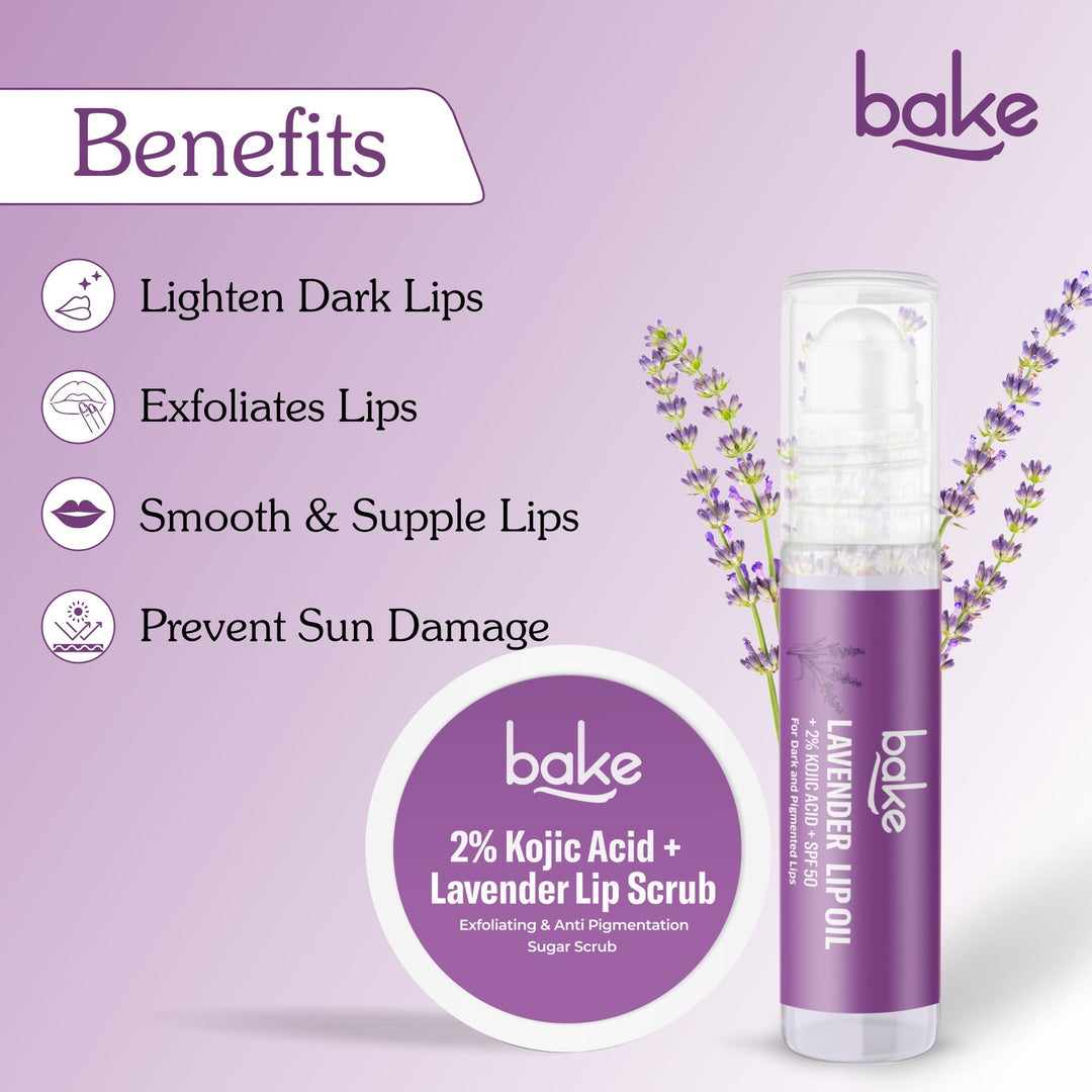 Kojic Acid Lavender Lip Kit - Suspire