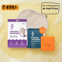 Kojic Soap + Exfoliating Body Glove Combo