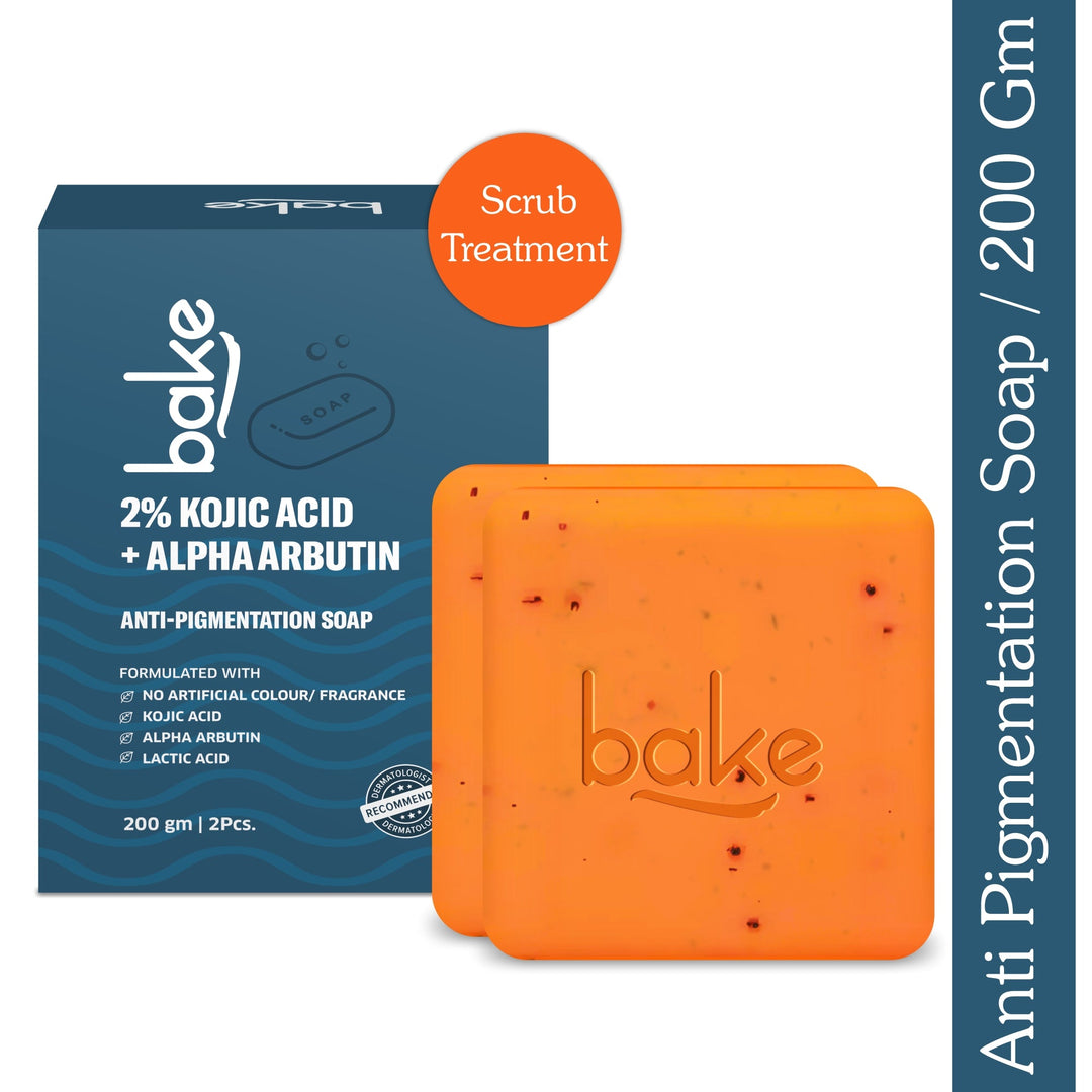 2% Kojic Acid Soap + Alpha Arbutin Anti Pigmentation with Scrub Treatment