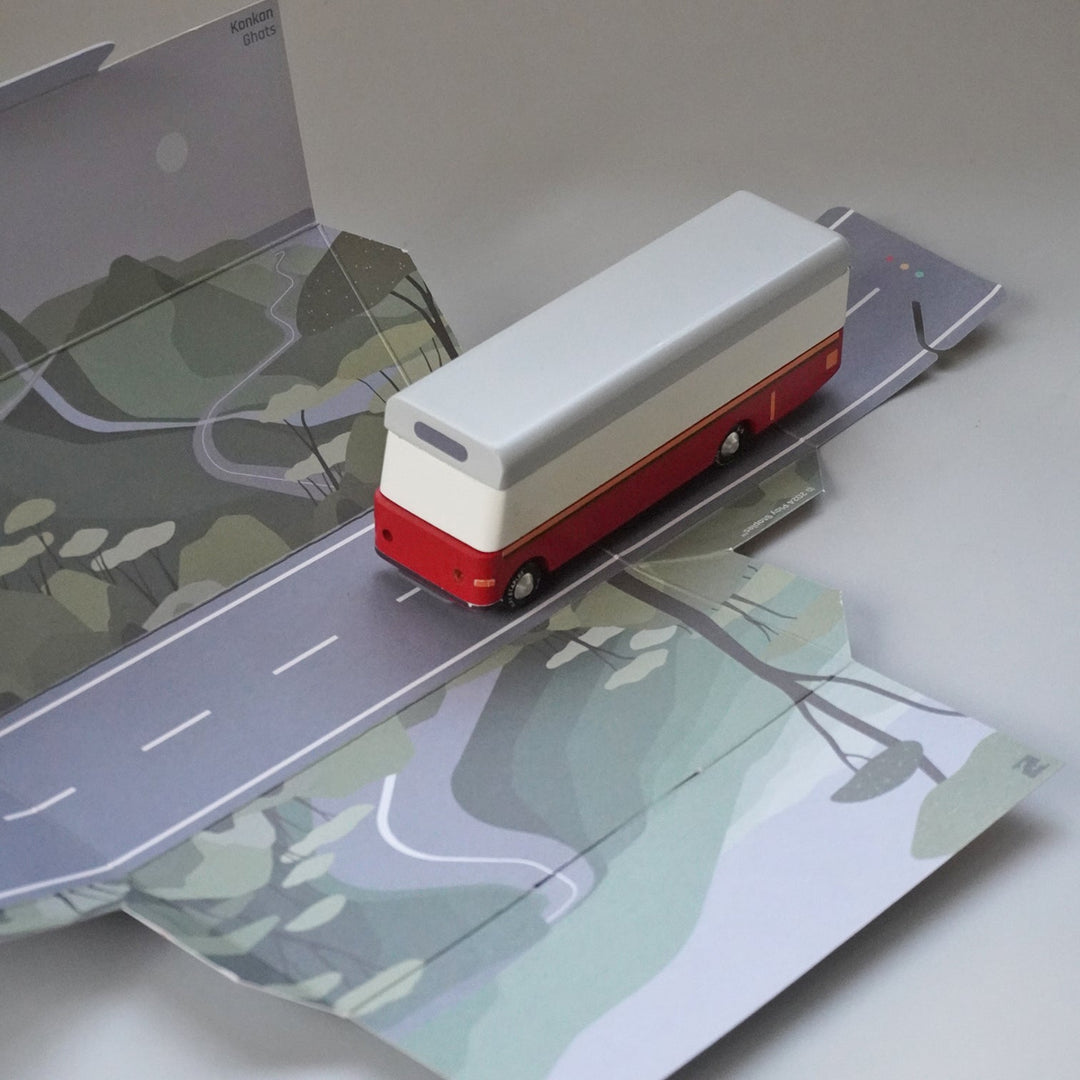 Konkan Ghats - Wooden Toy Vehicle //Bus