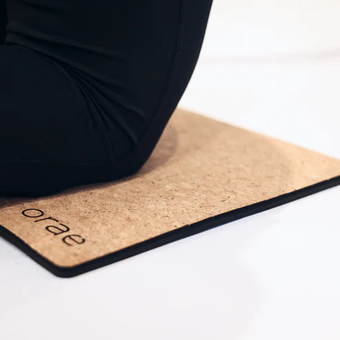 Cork Yoga Knee Pad - Extra Padded Cushion for your Knees and Joints