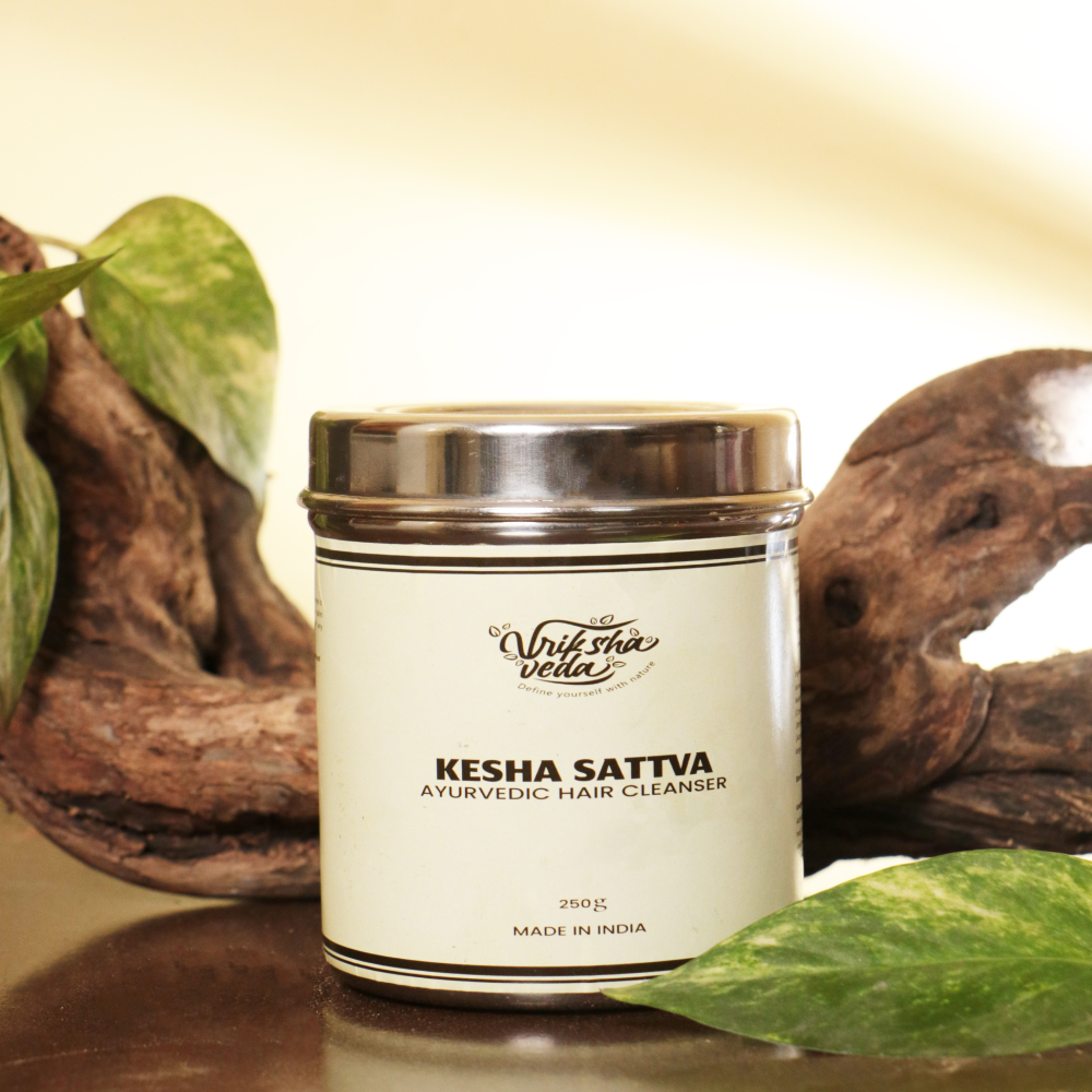 Kesha Sattva Ayurvedic Hair Cleanser I Hair Wash PowderI 250 gms