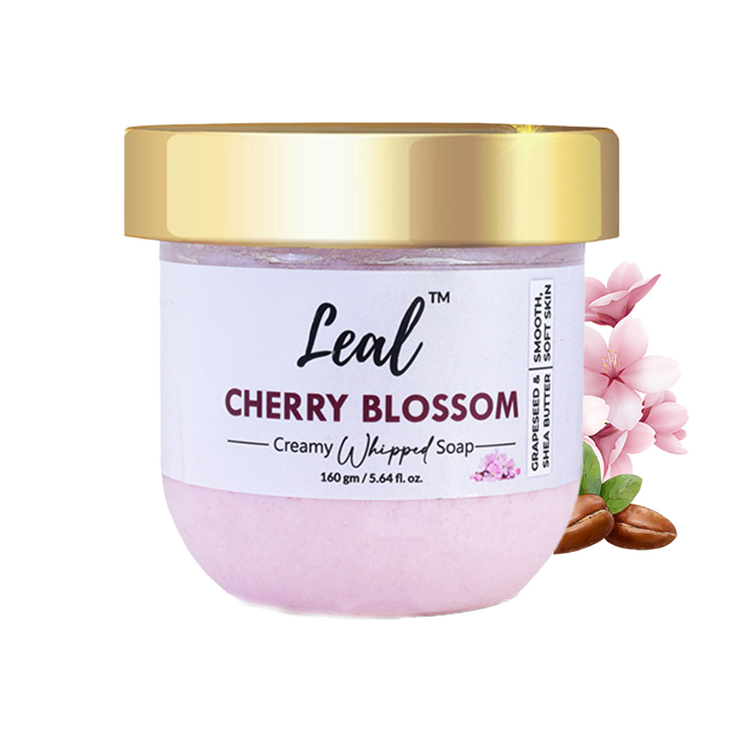 Leal Cosmetics Cherry Blossom Whipped Soap - 160 g