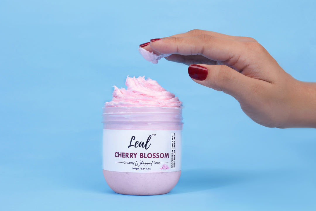 Leal Cosmetics Cherry Blossom Whipped Soap - 160 g