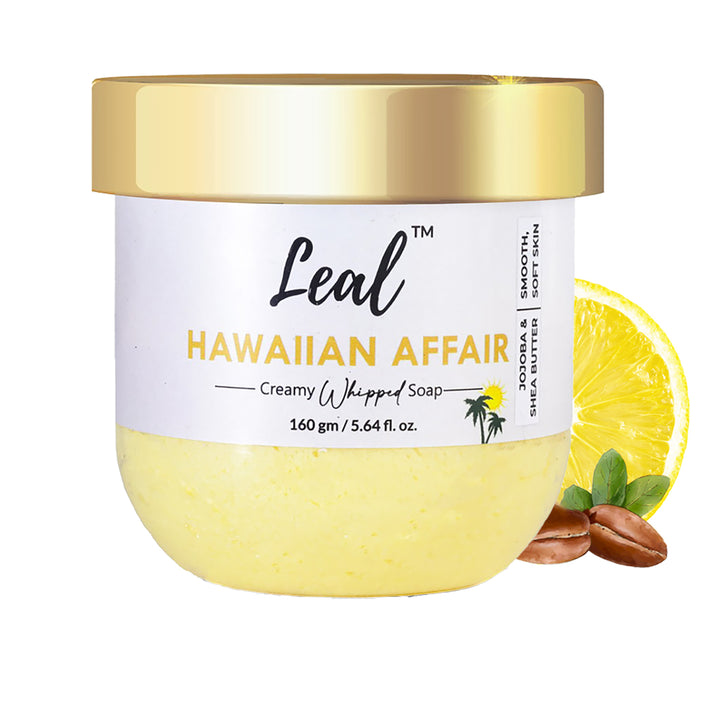 Leal Cosmetics Hawaiian Affair Citrus Whipped Soap - 160 g