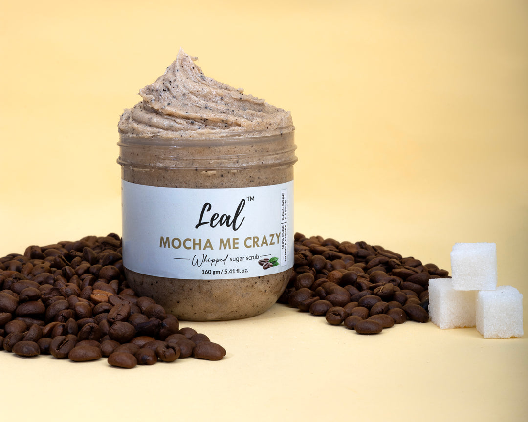 Leal Cosmetics Mocha Me Crazy Coffee Whipped Sugar Scrub - 160 g