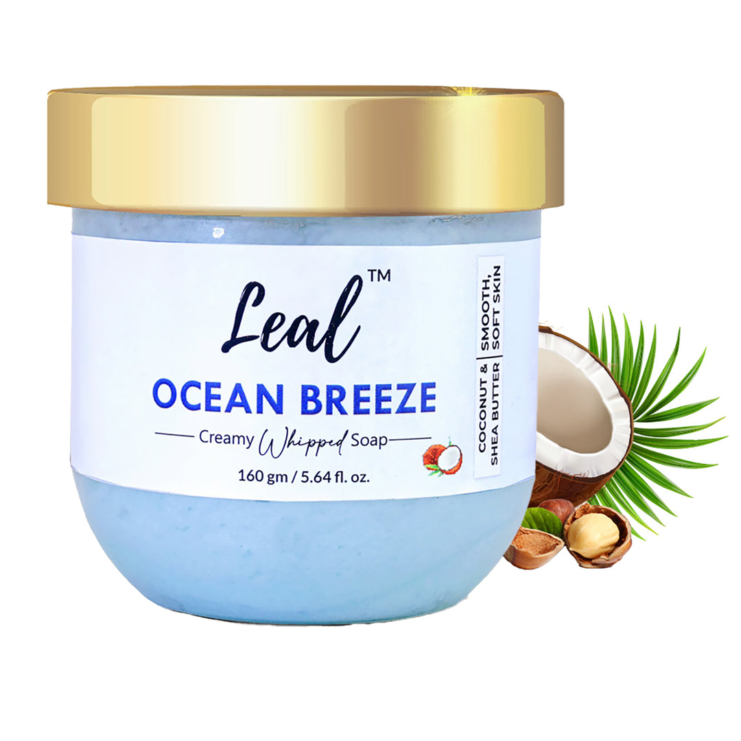 Leal Cosmetics Ocean Breeze Whipped Soap - 160 g