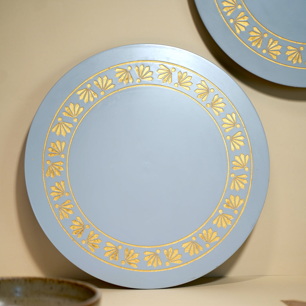 BambaiSe Pebble Grey Lazy Susan