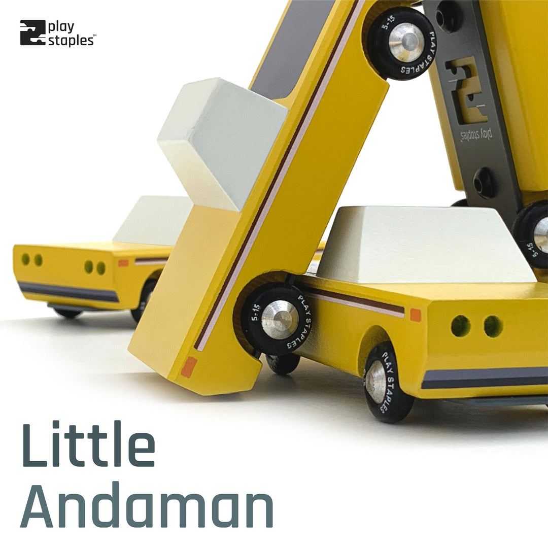 Little Andaman - Wooden Toy Car //Pick-up