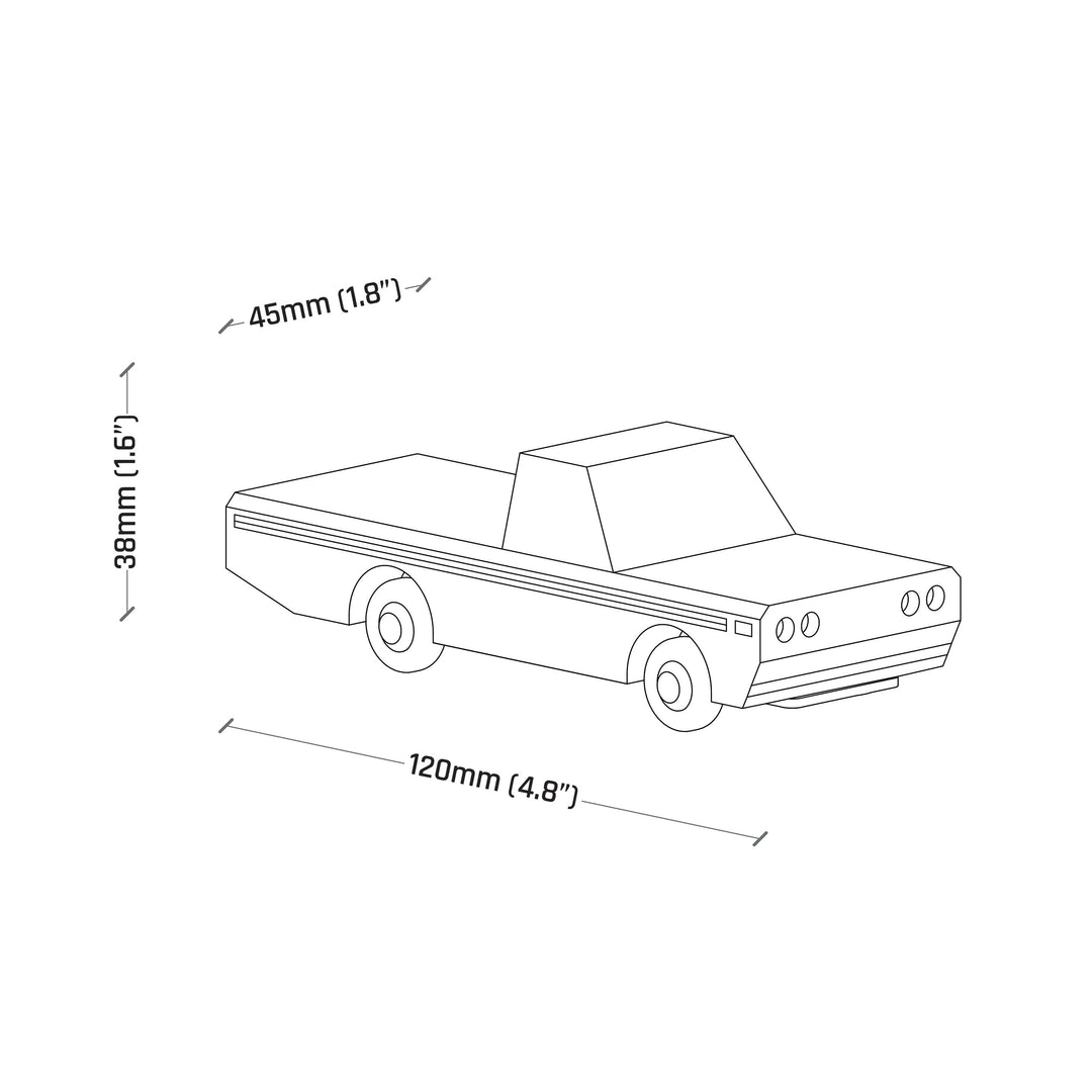 Little Andaman - Wooden Toy Car //Pick-up