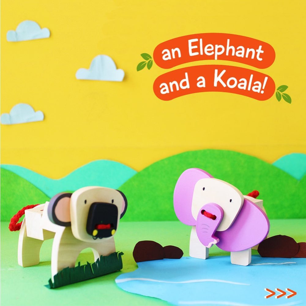 Shumee Lace & Make Safari Animals