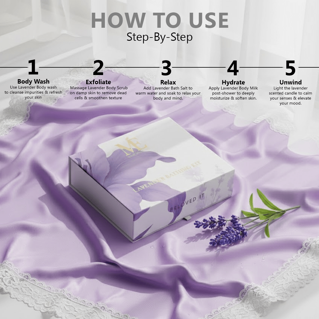 Lavender Bathing Ritual - Lavender, laced with Lunar Love