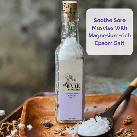 Bare Necessities Lavender Levitate Bath Salts [Natural Self-care]