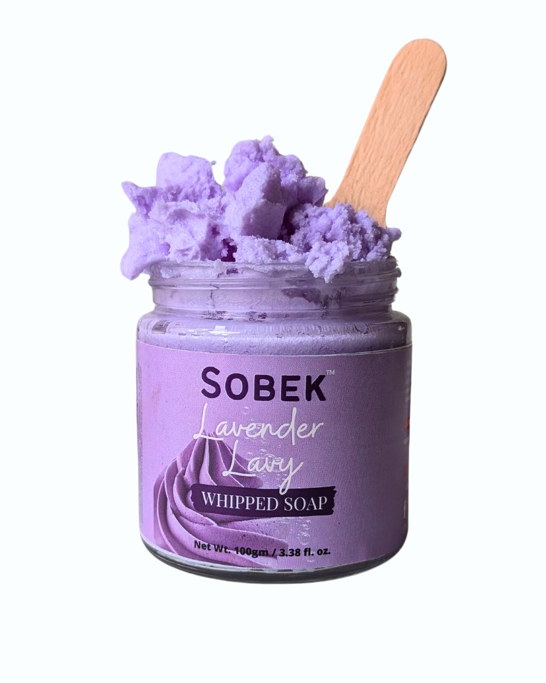 Lavender Lavy Purple Whipped Cream Soap 100 gm