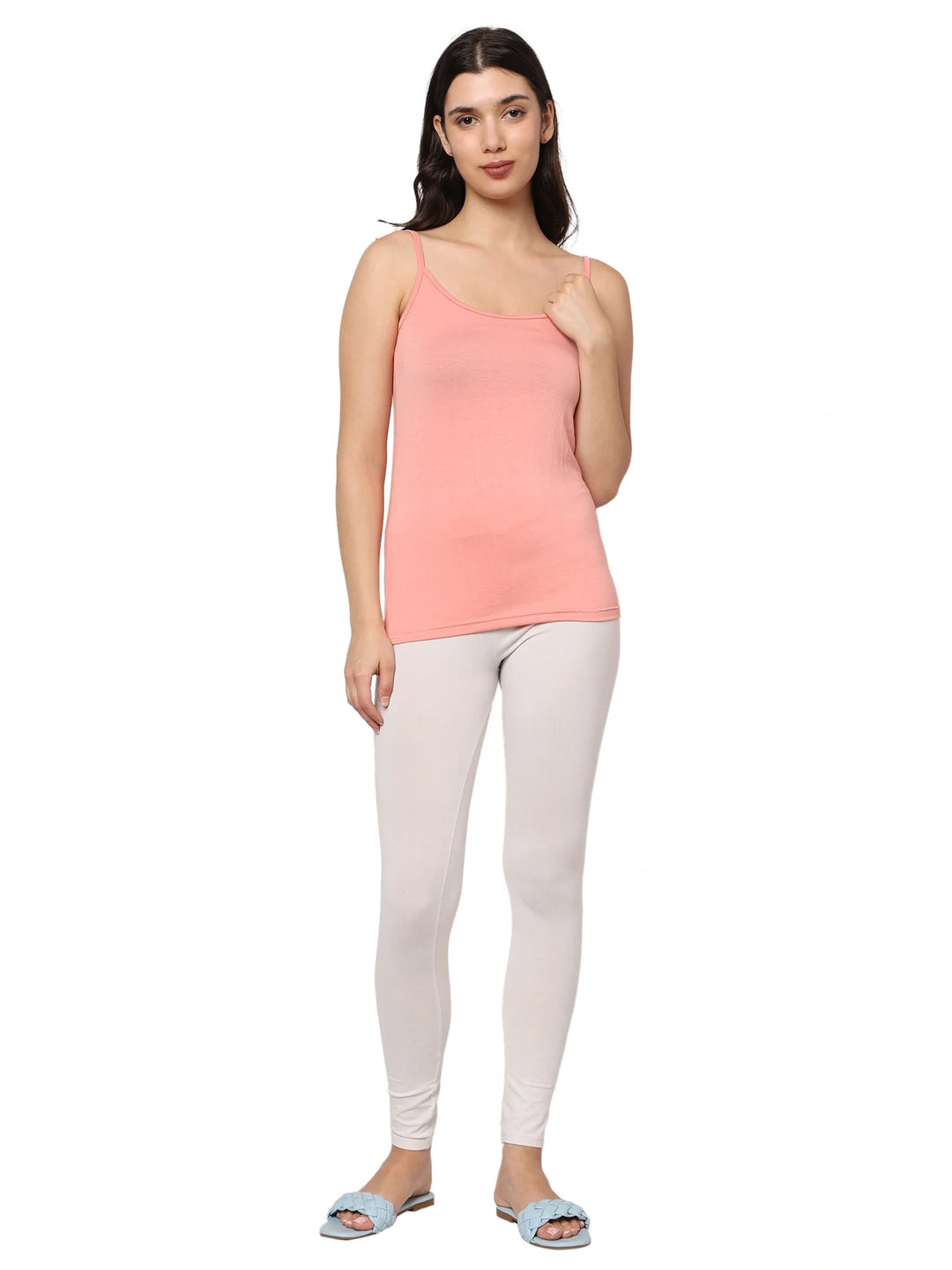 Bamboo Fabric Peach Camisole – Soft, Breathable, Eco-Friendly | Peach | Pack of 1
