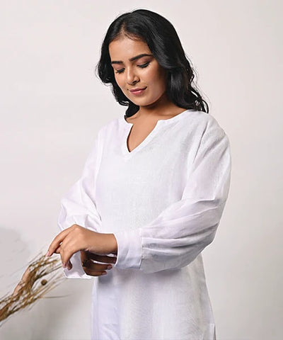 Legacy Kurta Set - White