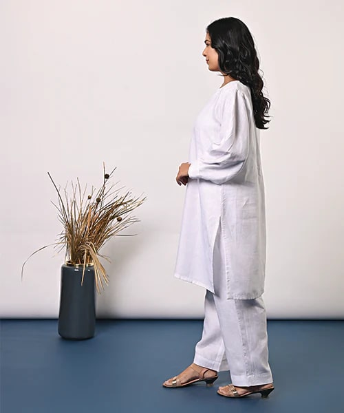 Legacy Kurta Set - White