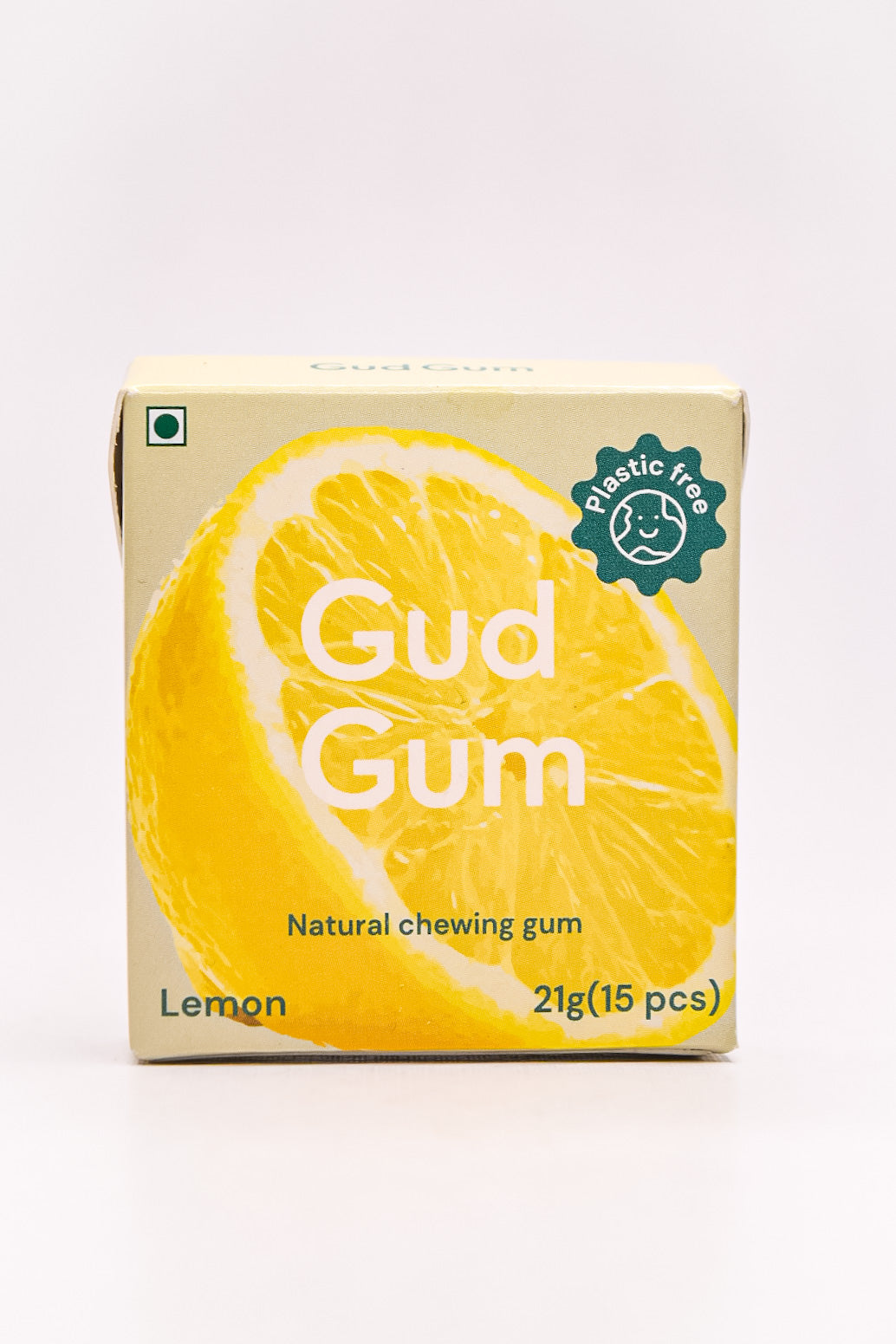 Gud Gum Lemon Chewing Gum | Pack of 4