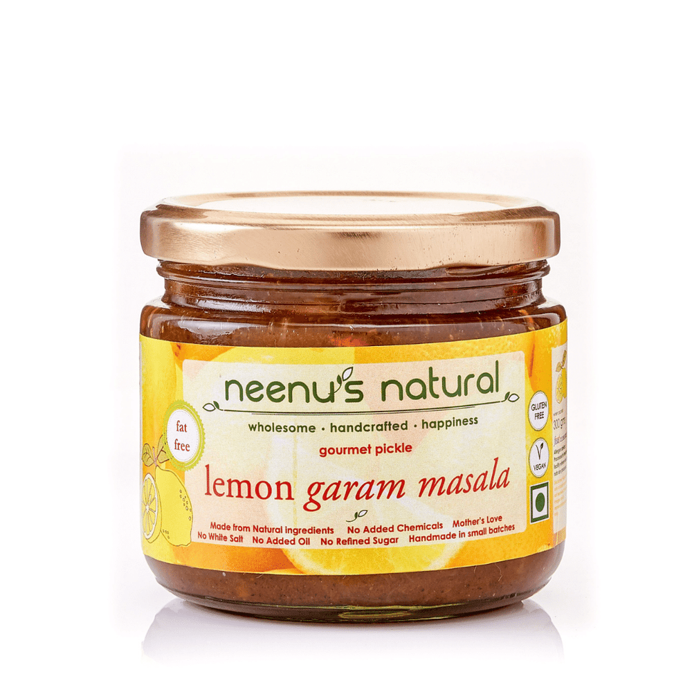 Neenus Natural Lemon Garam Masala Pickle - 200 ml