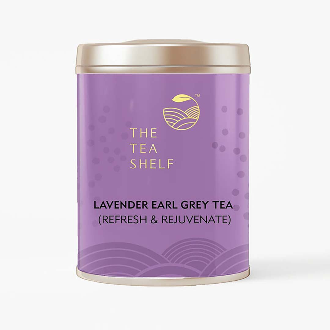 The Tea Shelf Lavender Earl Grey Tea 50gms