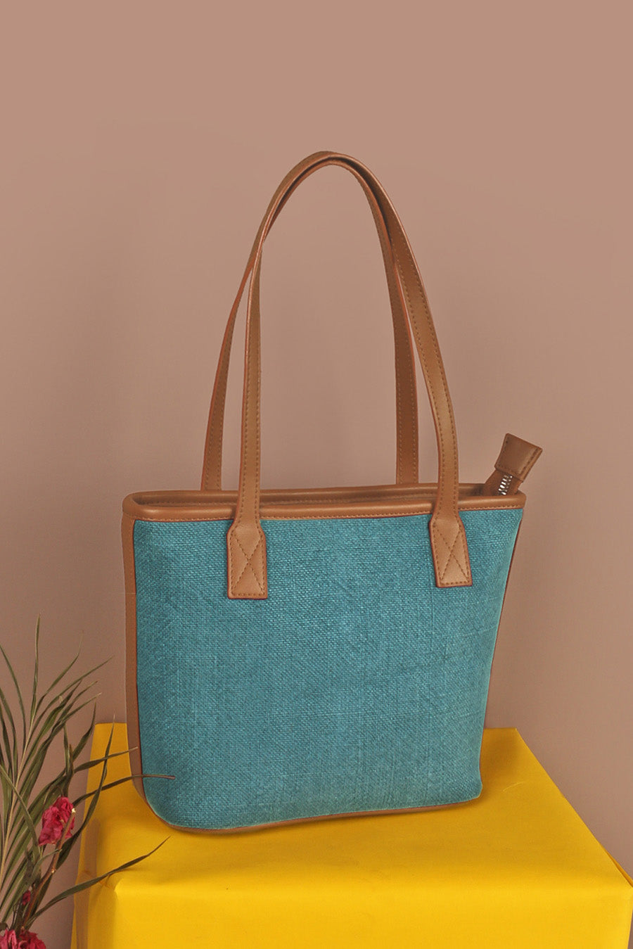 The House of Ganges - Mini Soft Jute Tote Bag