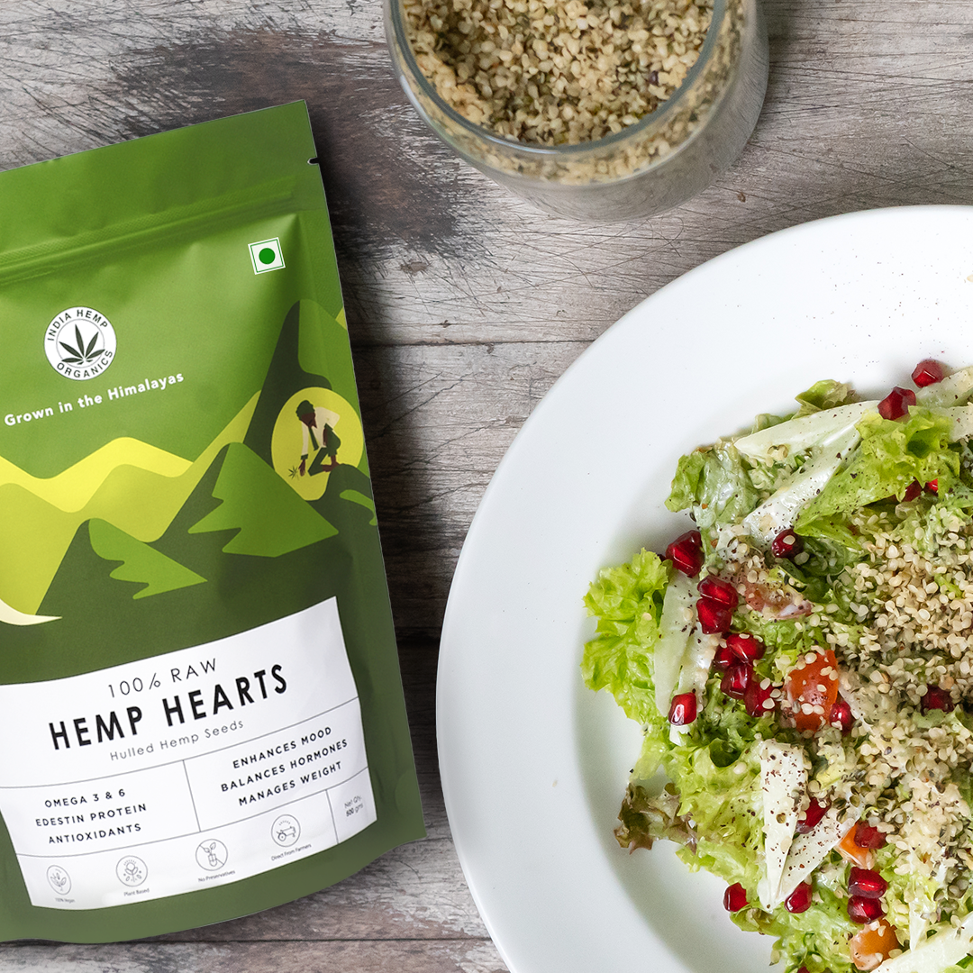 India hemp Organics Hemp Hearts 100grams