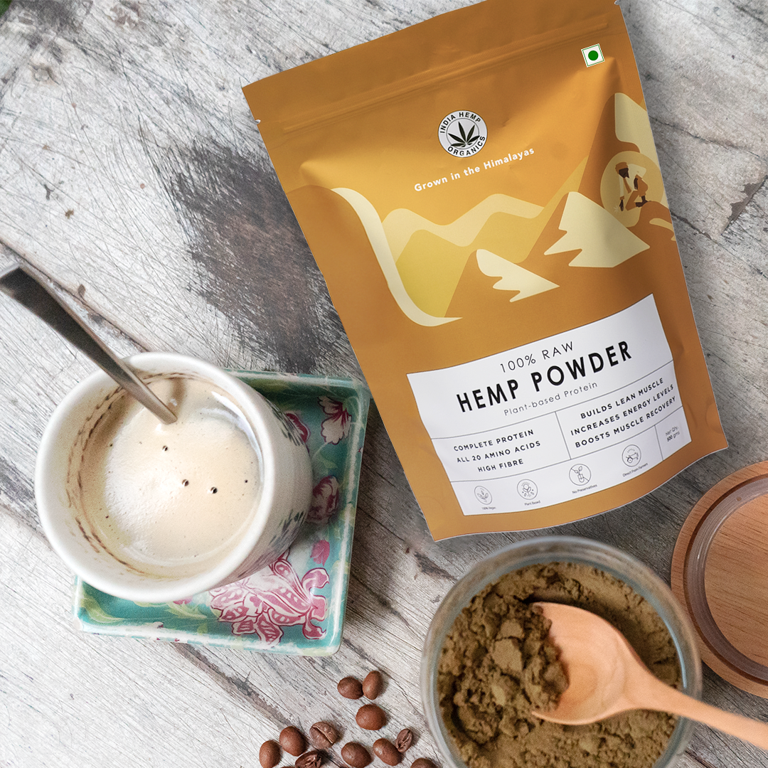 India hemp Organics Hemp Protein Powder 500grams