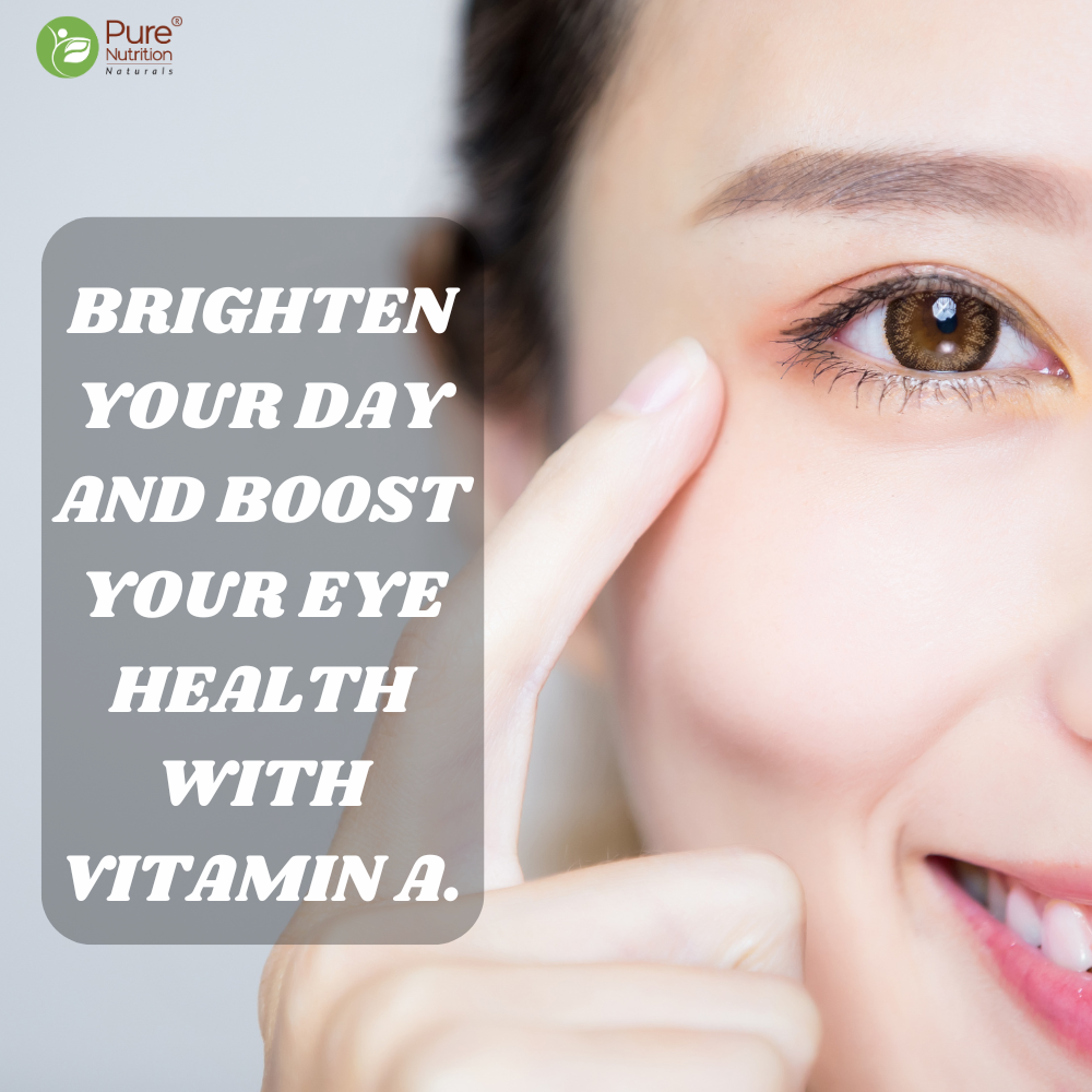 Plant Based Vitamin A - 60 Veg Capsules | Supports Eye Health, Immunity, and Antioxidant Defense