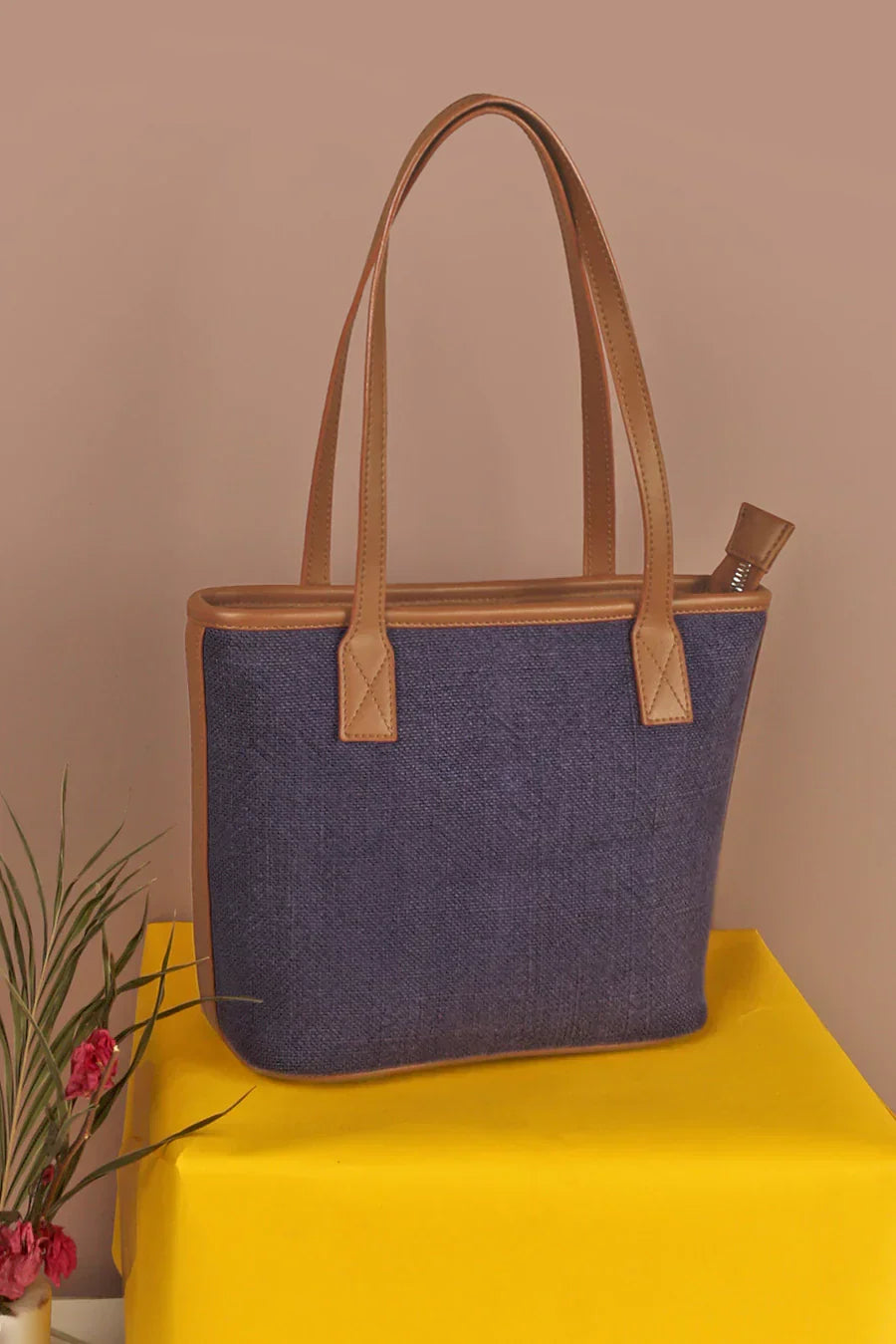 The House of Ganges - Mini Soft Jute Tote Bag