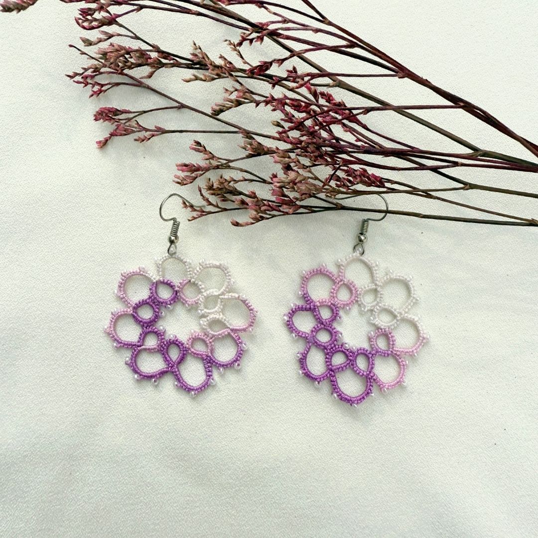 Lilac Whisper Earrings - Suspire