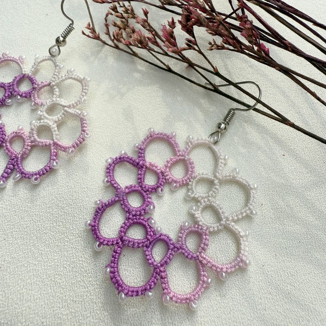 Lilac Whisper Earrings - Suspire