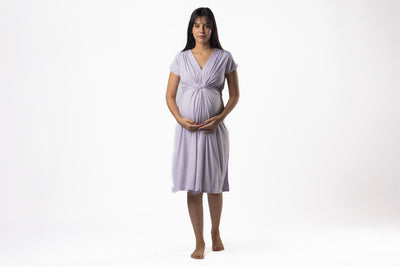 Lilac Maternity Everyday Dress