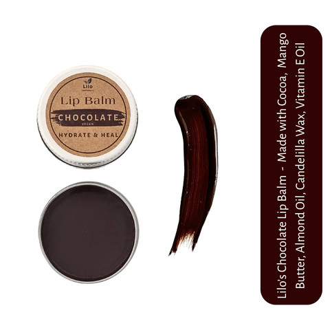 Lilo Naturals Chocolate | Dry, Chapped and Pigmented Lips
