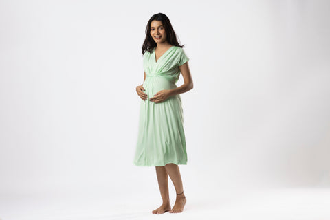 BLOCK HOP Maternity Everyday Dress