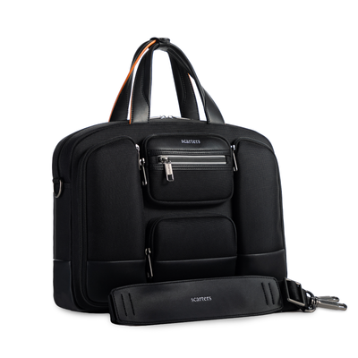 The Terminal Office Messenger Bag | Black