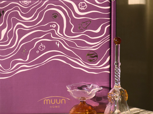 Muun Home Short Diya Gift Set - Short Diya and Ringing bell