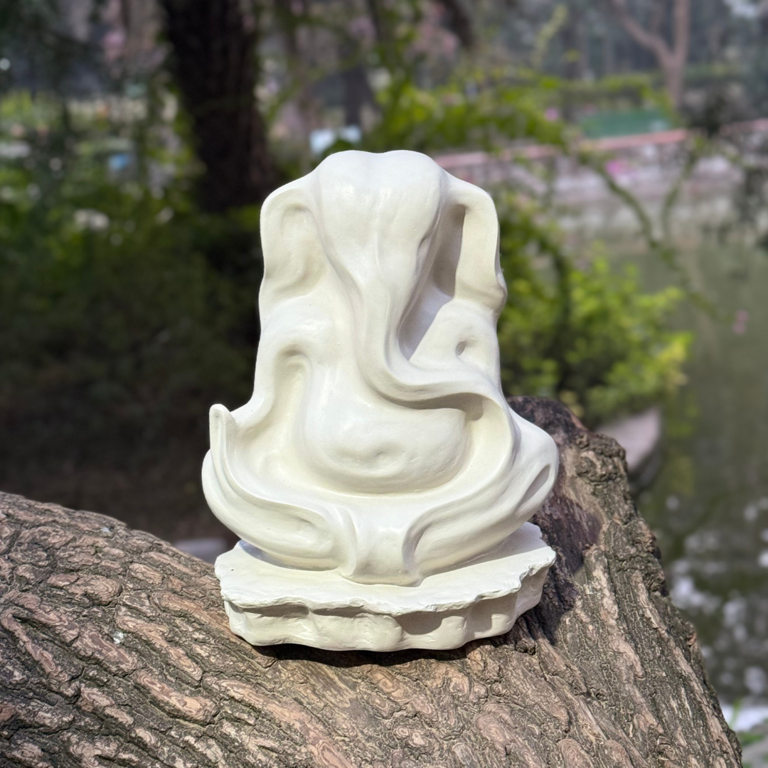 Muun Home Ganesha, Abstract Sculpture by Divyendu Anand