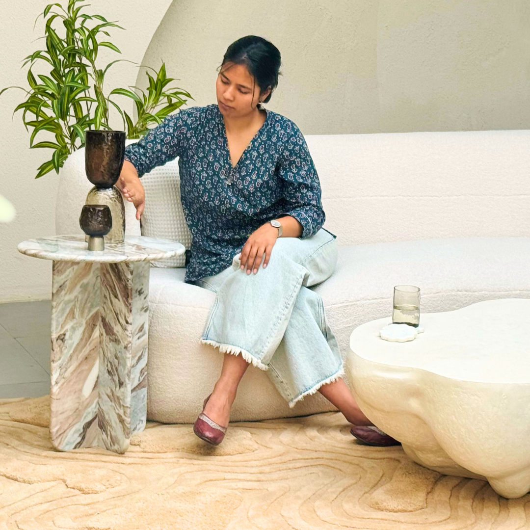 Muun Home Norge Marble Table - Jupiter