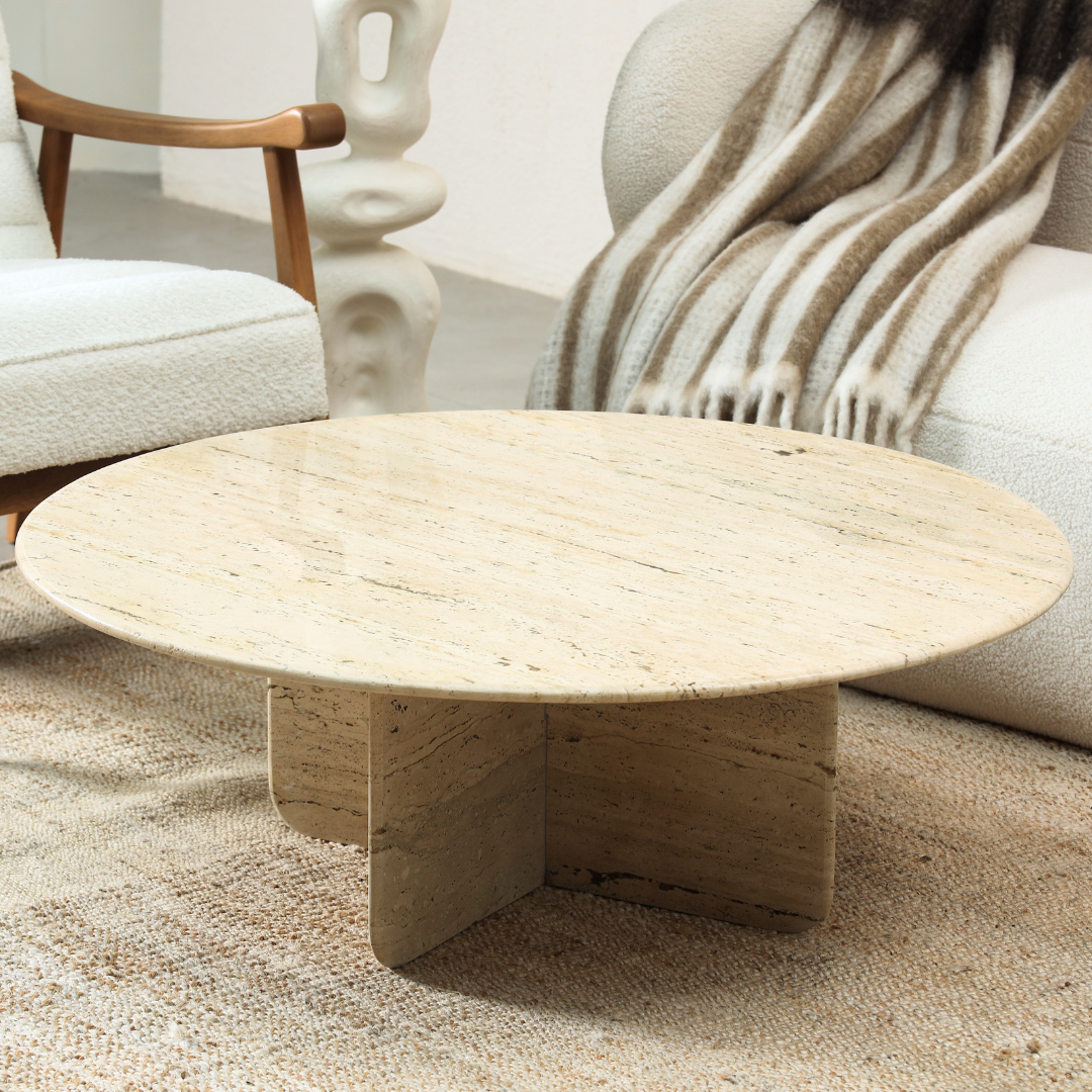 Muun Home Norge Coffee Table - Travertine