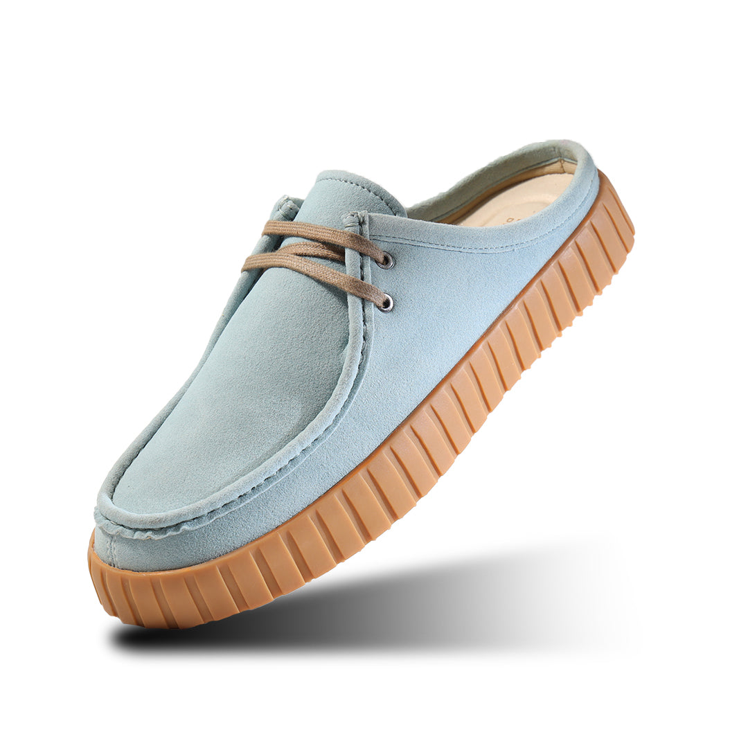 Monkstory Escape Creeper Sneaker Mules – Light Blue
