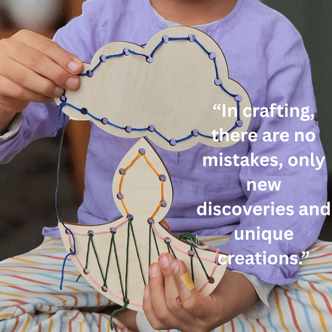 Little Stitcher Kit - Sewing Kit for Preschoolers - Suspire